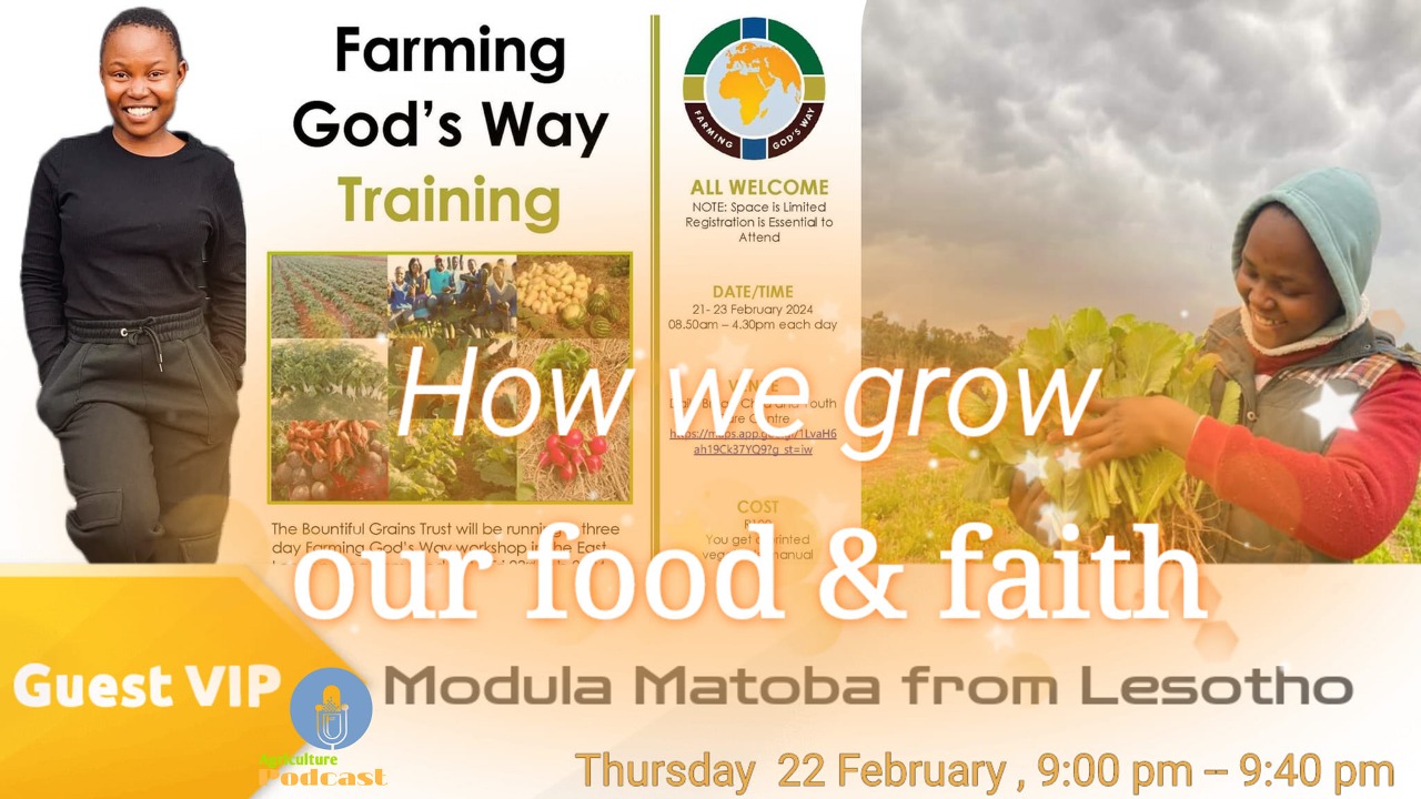 Grow Faith and Food – Modula Matoba- Lesotho